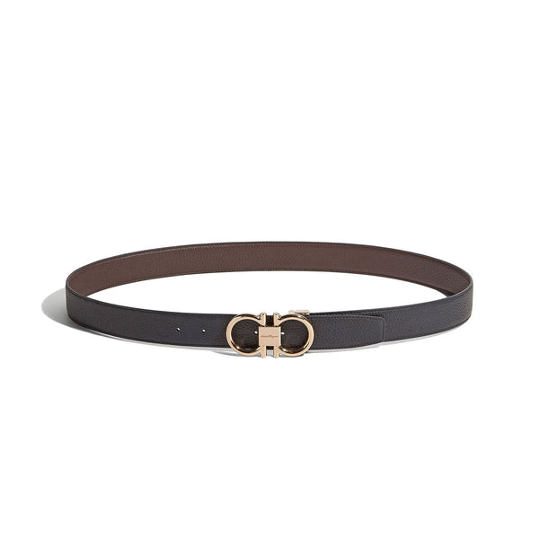 Reversible And Adjustable Gancini Belt